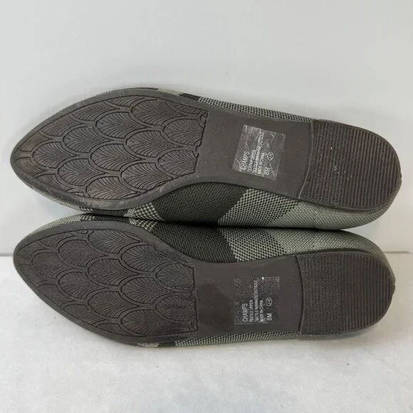 Jellypop Camo Green Memory Foam Ballet Flats Slip-On Womens Shoes Size 8M - Picture 6 of 12